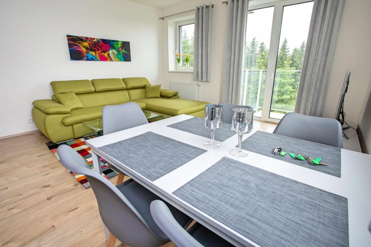 Green Apartment Klinovec By Mountain Ways Loučná pod Klínovcem المظهر الخارجي الصورة